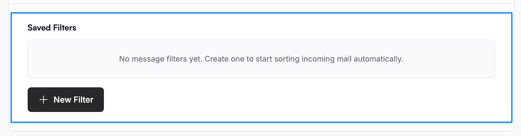 Step 3 — Review your message filters