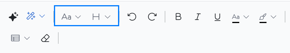 Step 2 — Choose a font and size