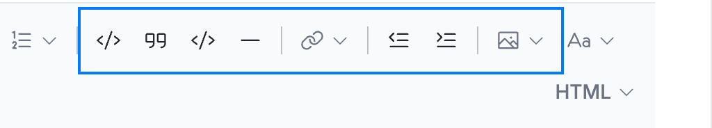 Step 6 — Insert links, images, and structure