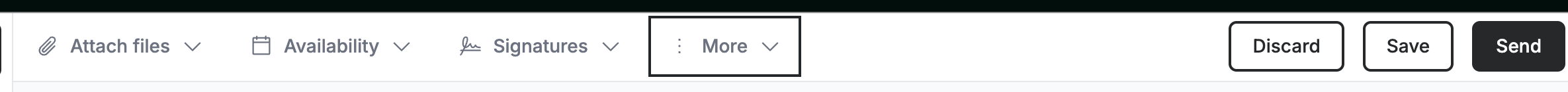 Step 2 — Click More