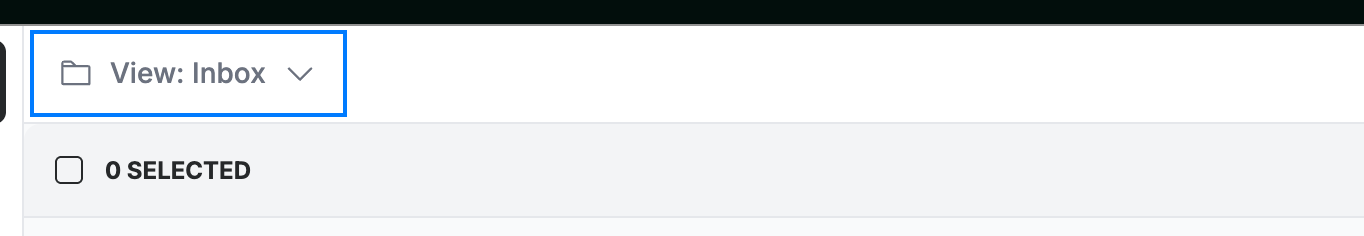 Step 2 — Filter by mail folder