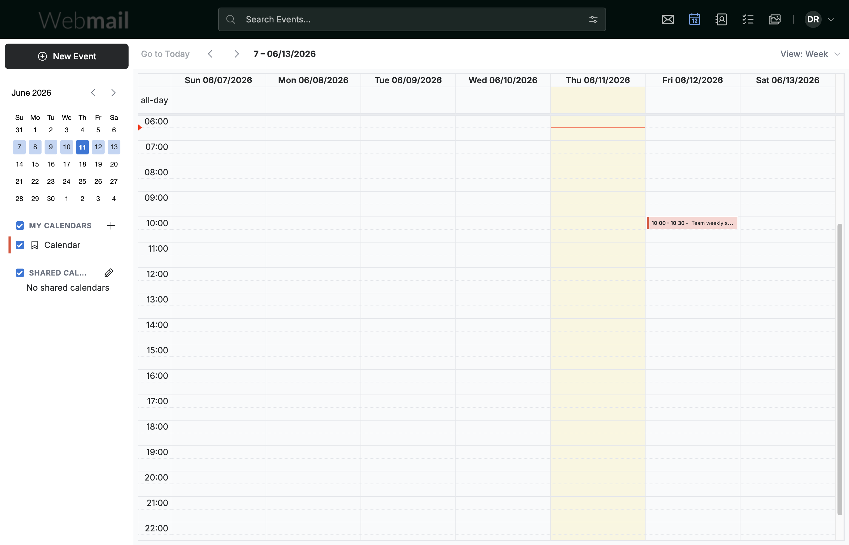 Step 3 — Review your events in the chosen view
