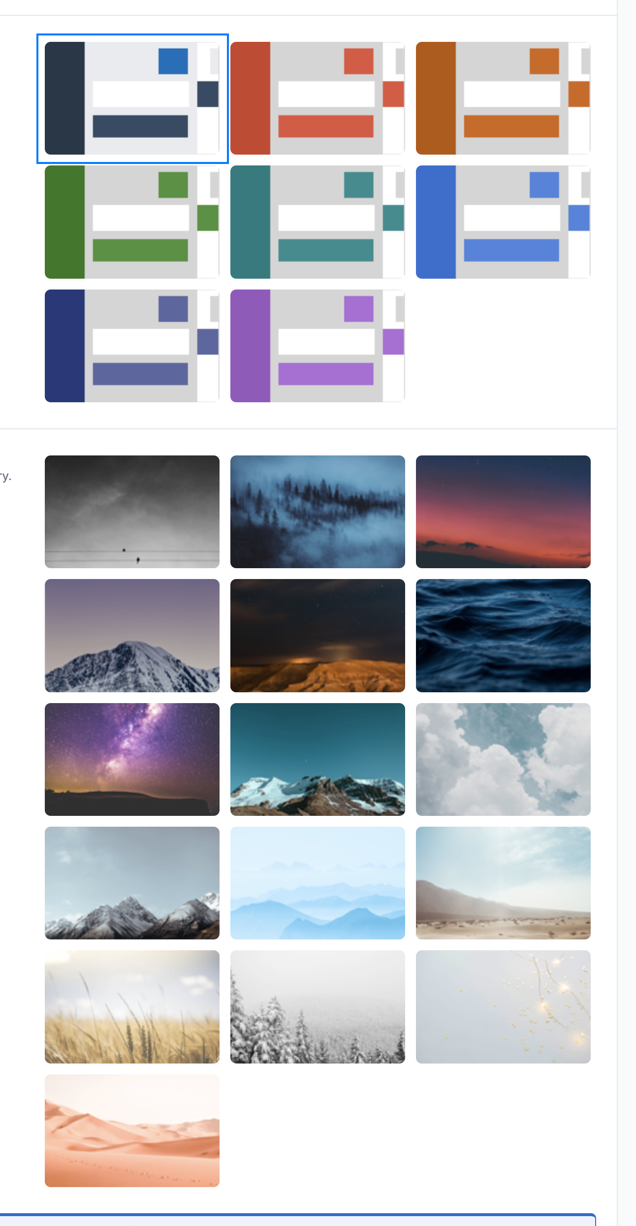 Step 3 — Choose a theme