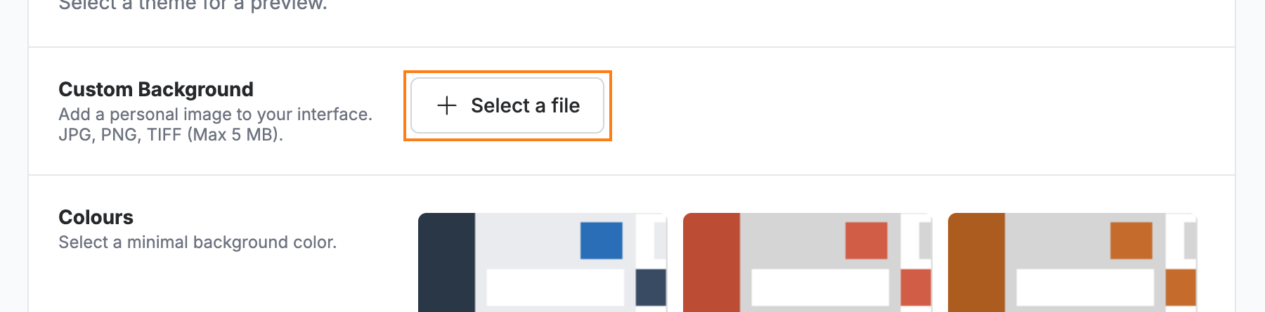 Step 4 — Add a custom background image