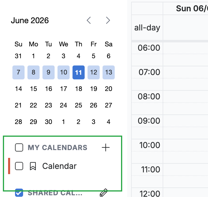 Step 4 — Manage your calendars