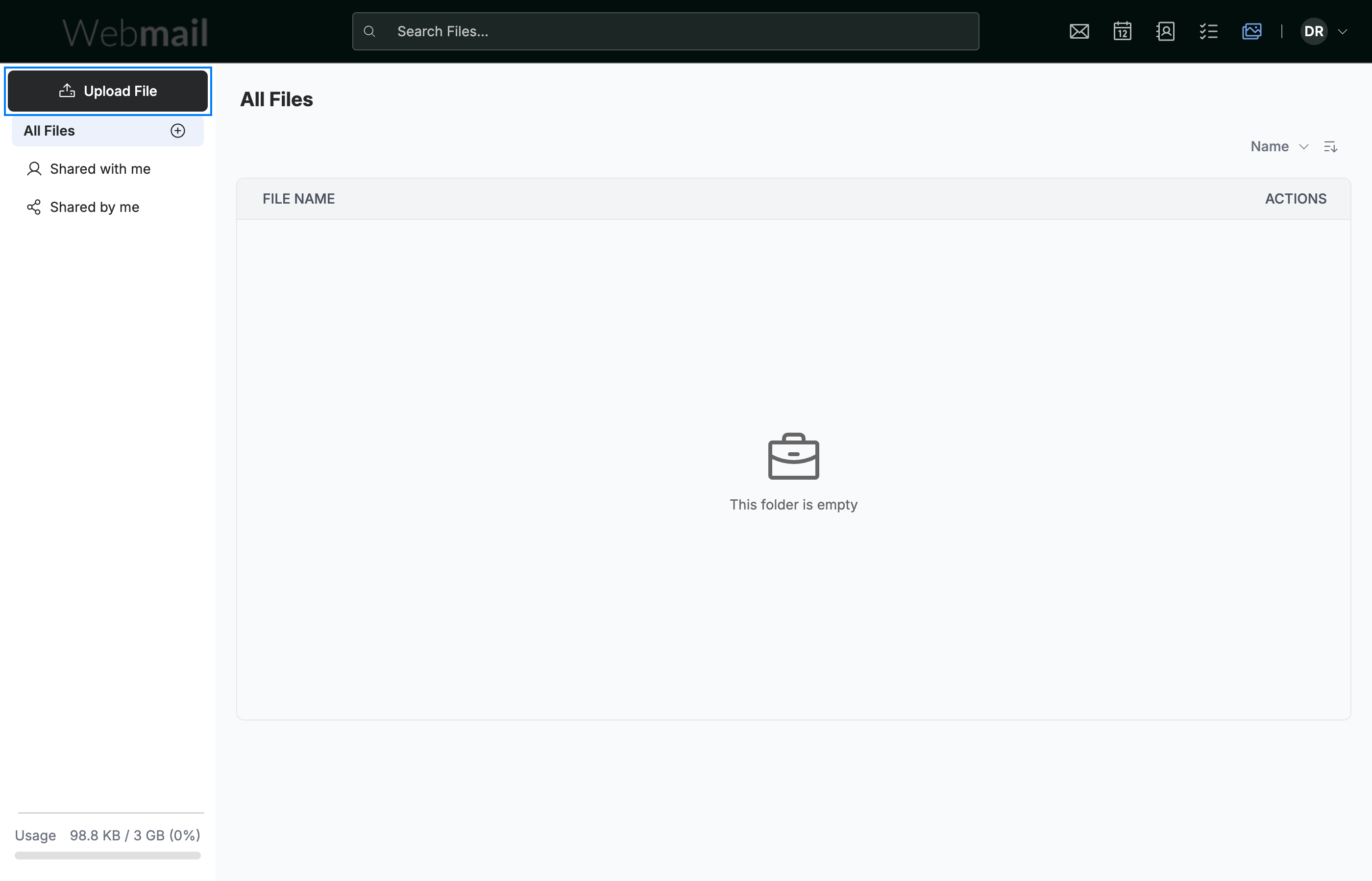 Step 6 — Store files in Online Storage