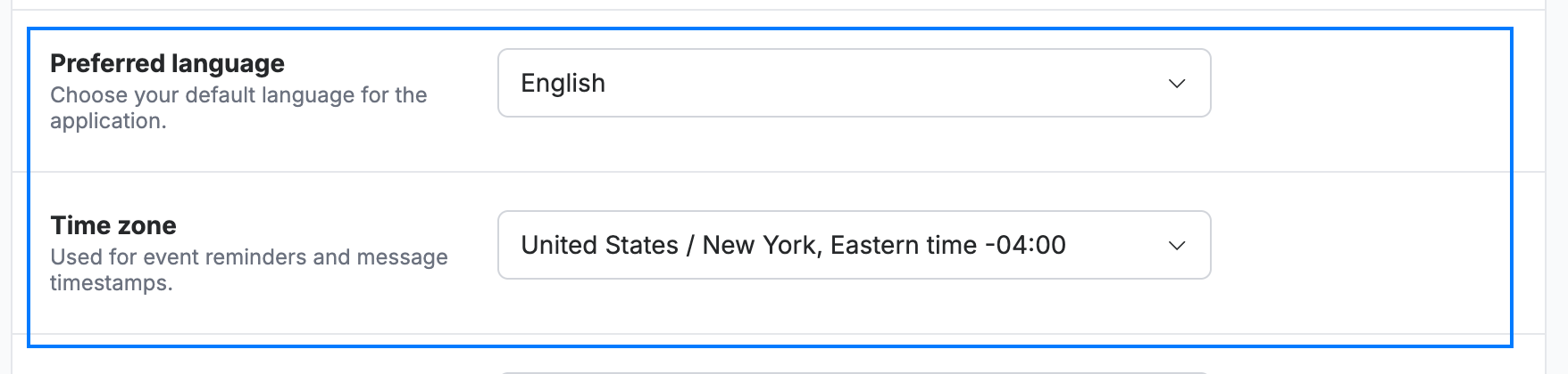 Step 3 — Set your date, time, and language