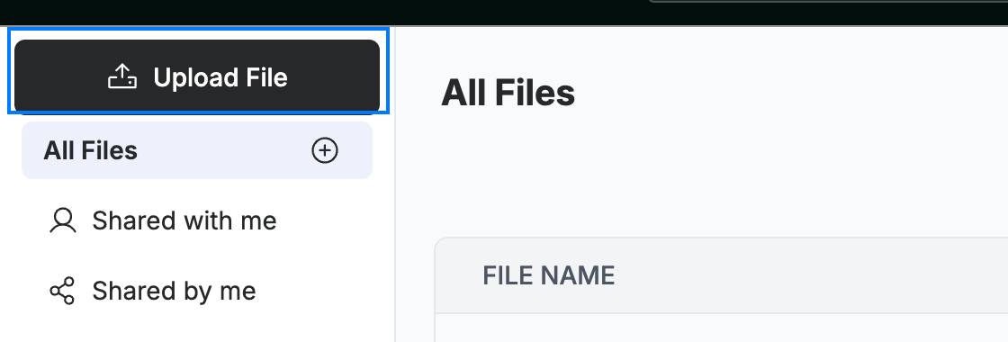 Step 3 — Upload files