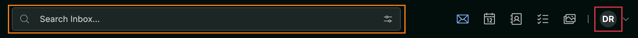 Step 3 — Search and open your account menu