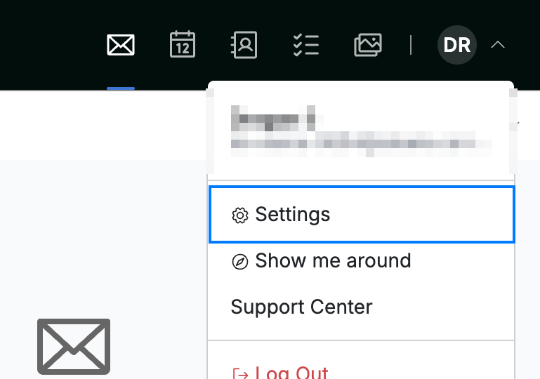 Step 1 — Open Settings