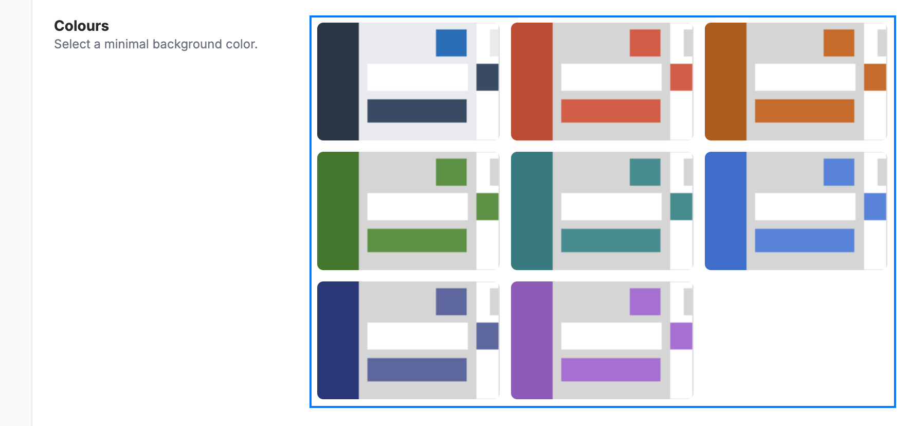 Step 4 — Choose a theme
